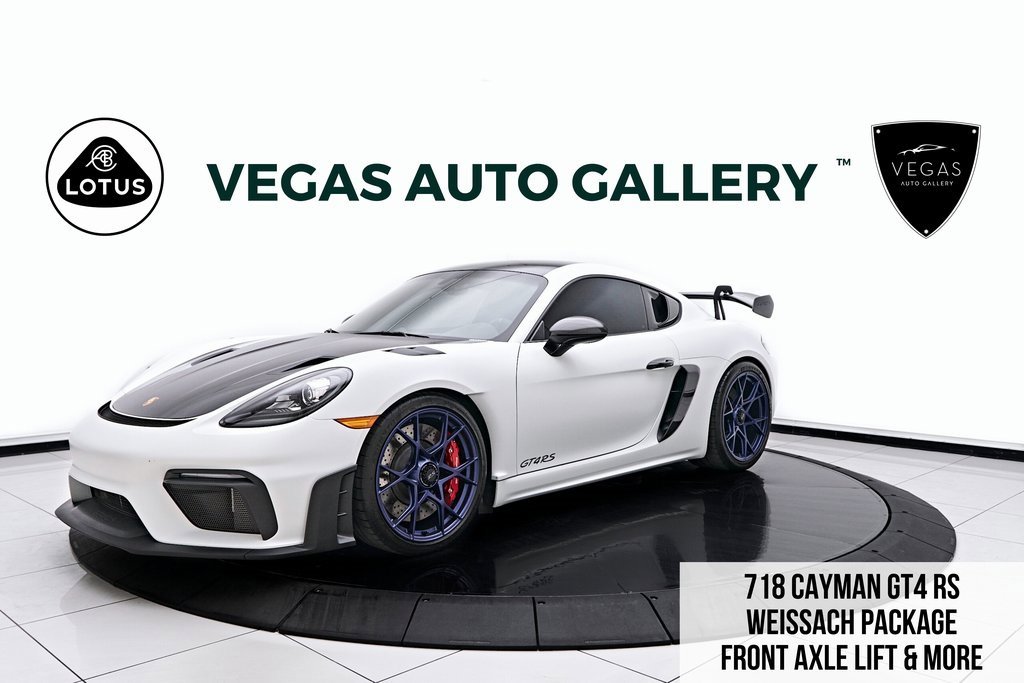 Used 2025 Porsche 718 Cayman GT4 RS w/ Weissach Package
