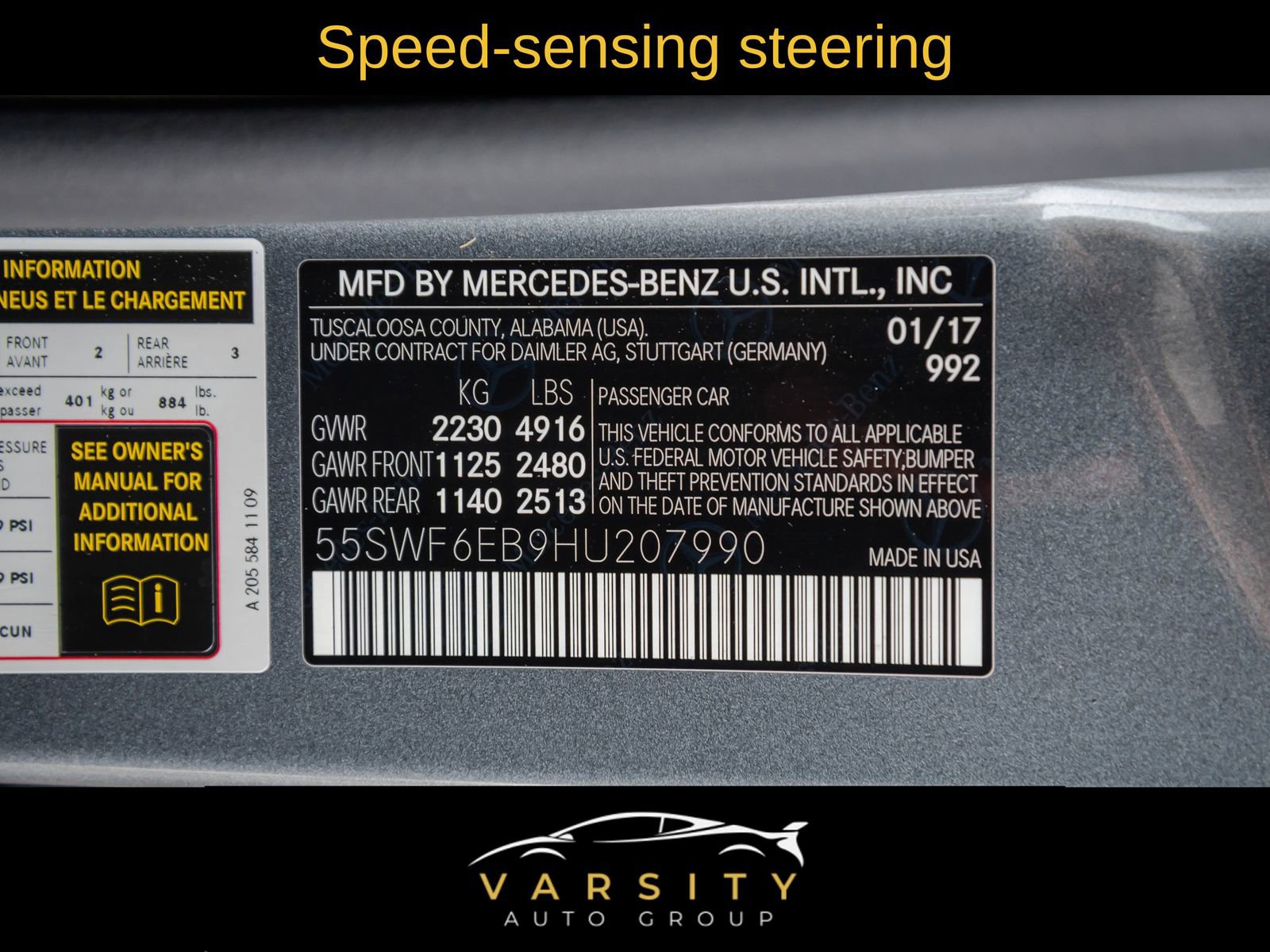 Used 2017 Mercedes-Benz C 43 AMG 4MATIC Sedan w/ Premium 3 Package image 40