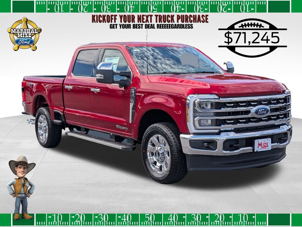 New 2025 Ford F250 Lariat w/ Chrome Package