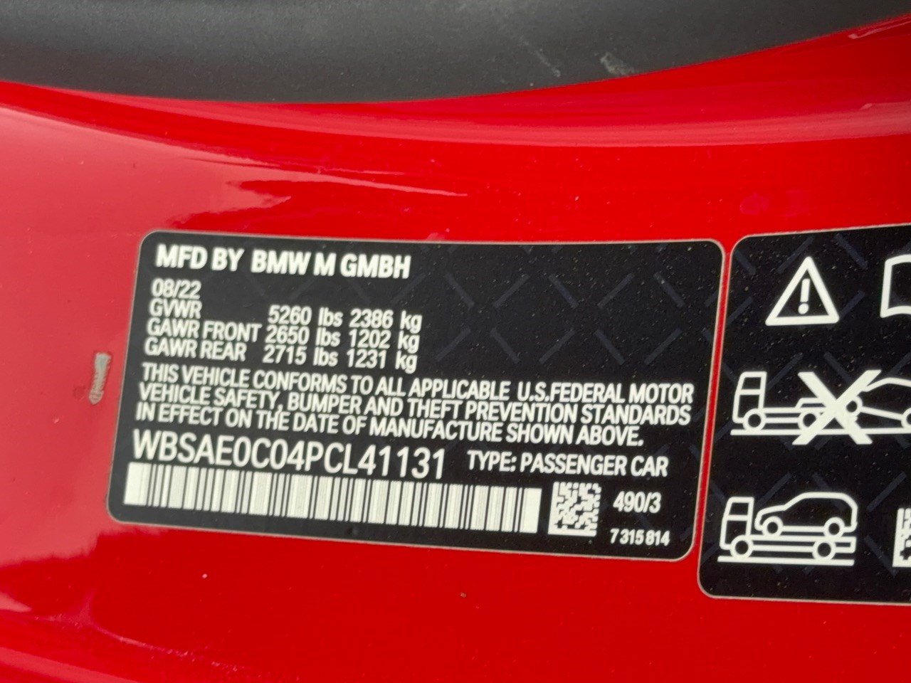 Used 2023 BMW M8 Competition w/ Driving Assistance Package AWD/4WD image 31