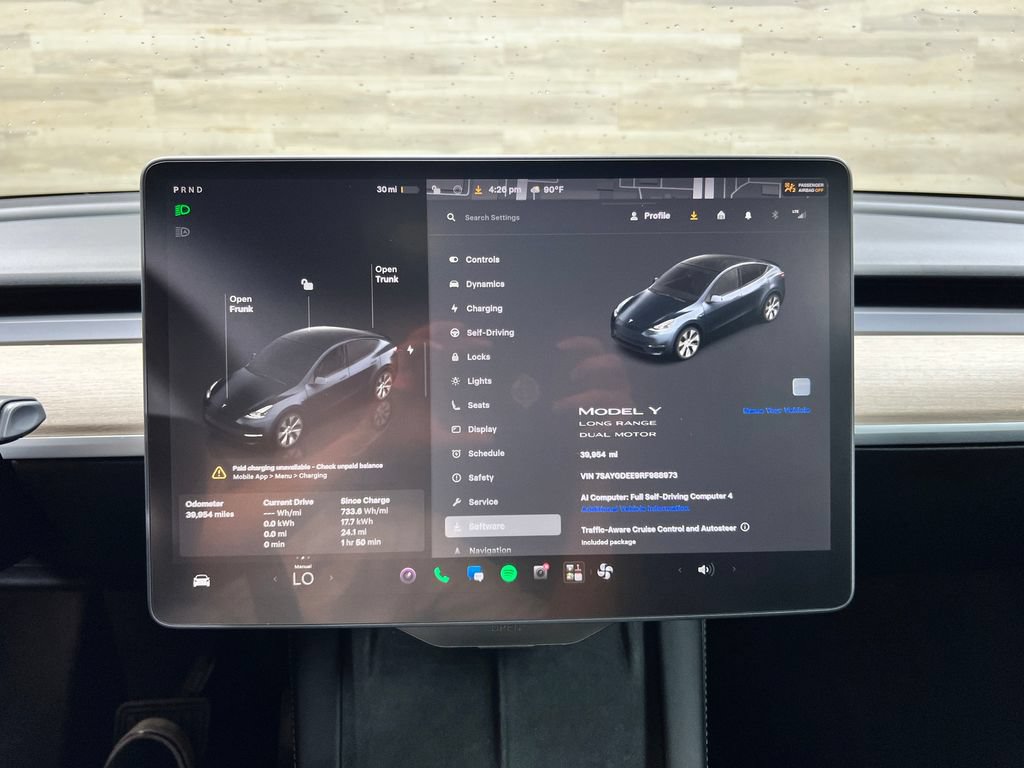 Used 2024 Tesla Model Y Long Range AWD/4WD image 4