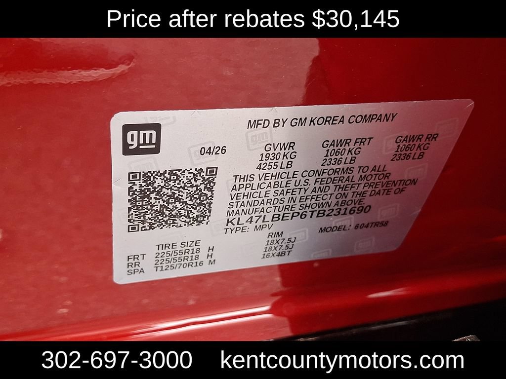 New 2026 Buick Envista Sport Touring w/ Convenience I Package FWD image 22