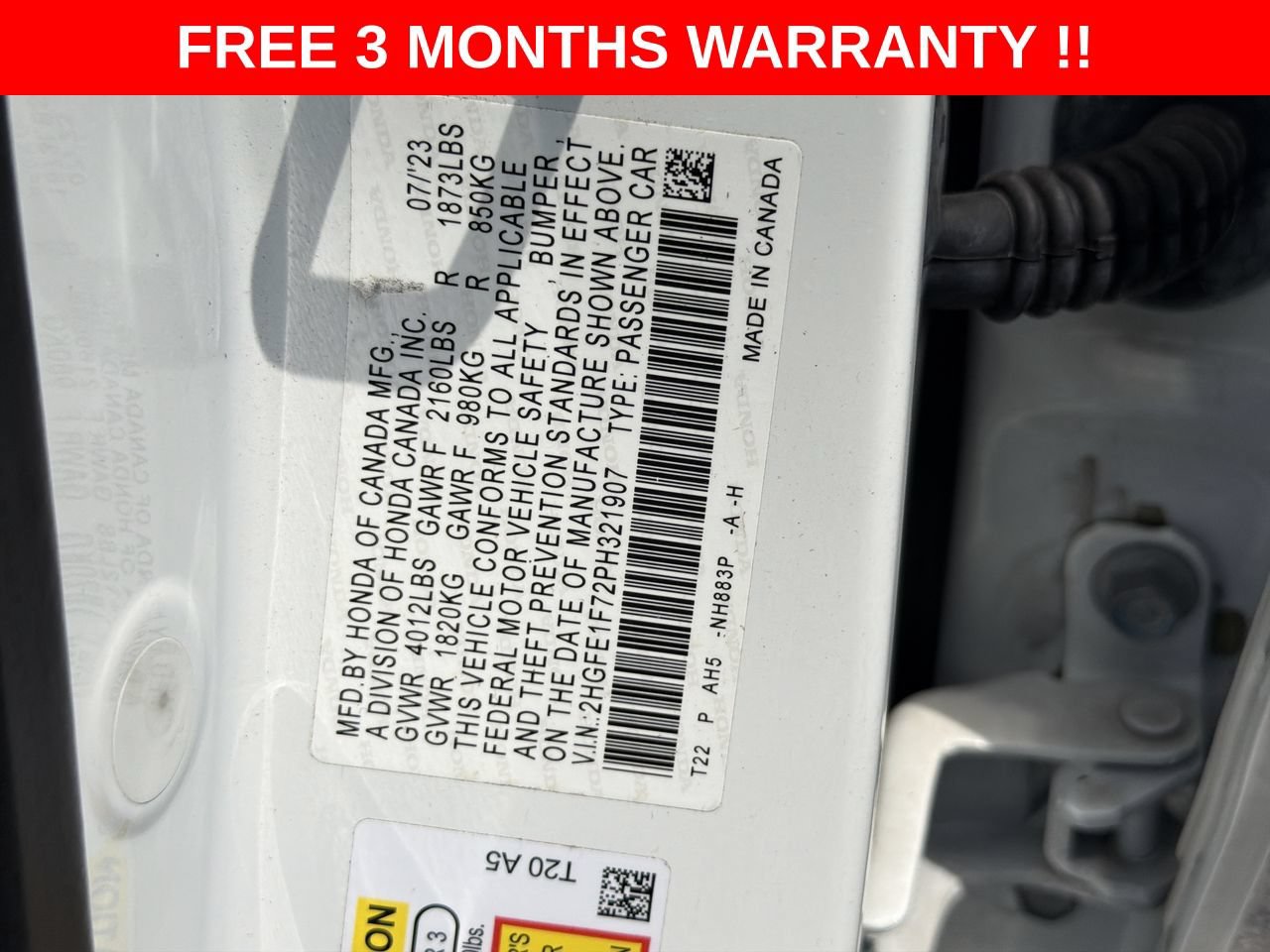 Used 2023 Honda Civic EX image 24