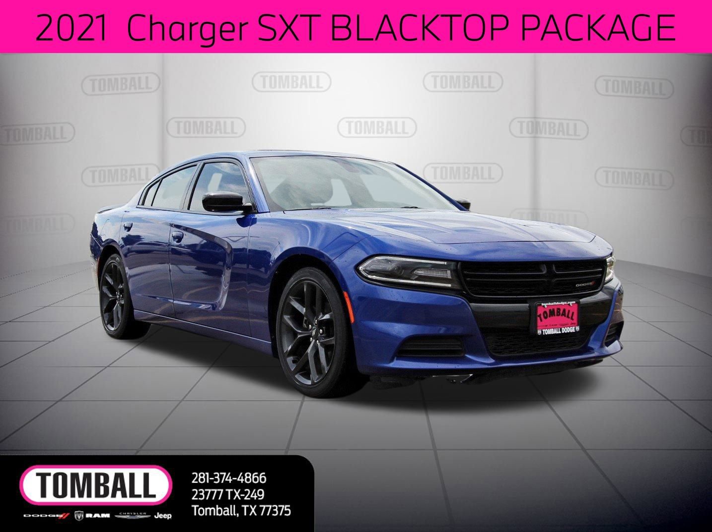 Used 2021 Dodge Charger SXT w/ Blacktop Package