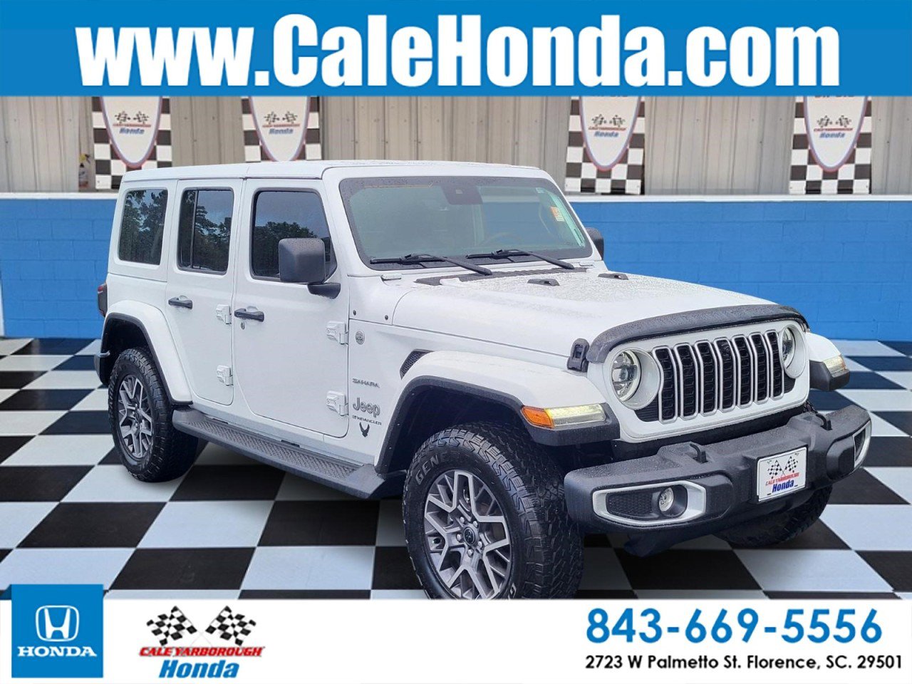 Used 2024 Jeep Wrangler Sahara w/ Technology Group image 1