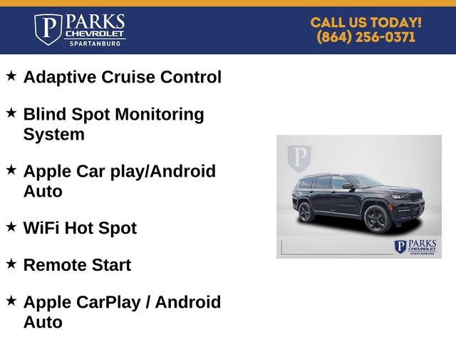 Used 2023 Jeep Grand Cherokee L Limited w/ Black Appearance Package AWD/4WD image 4
