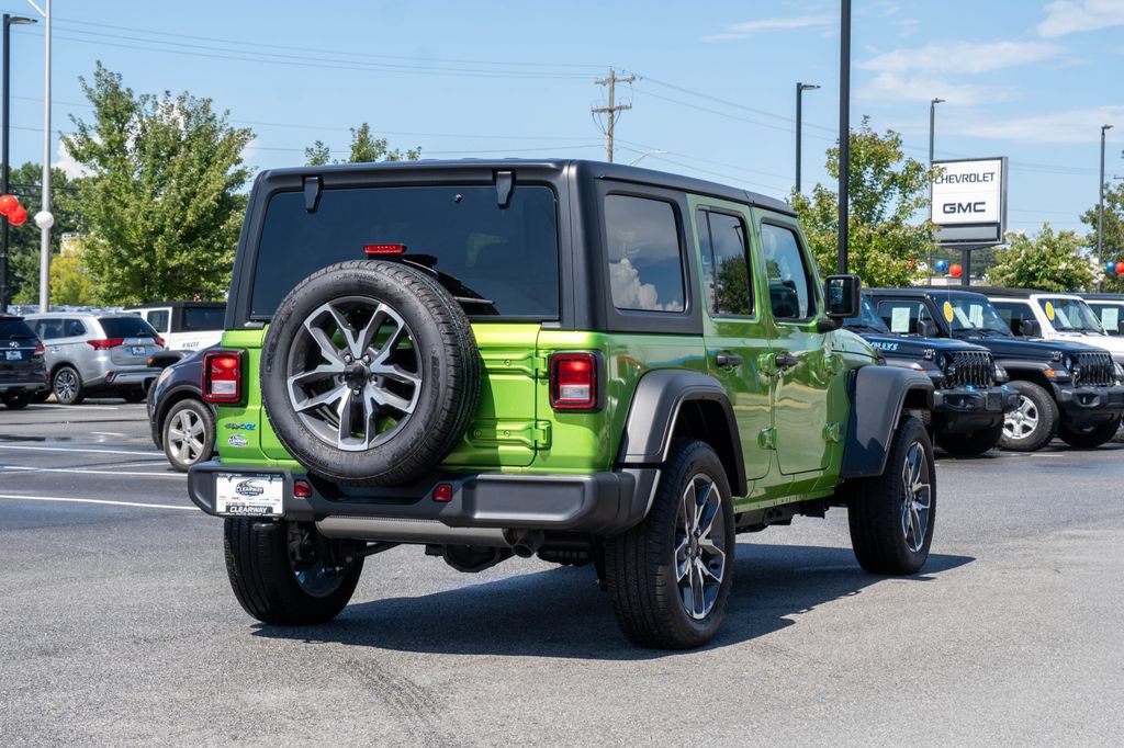 New 2025 Jeep Wrangler Unlimited Sport S 4xe w/ Convenience Group AWD/4WD image 7