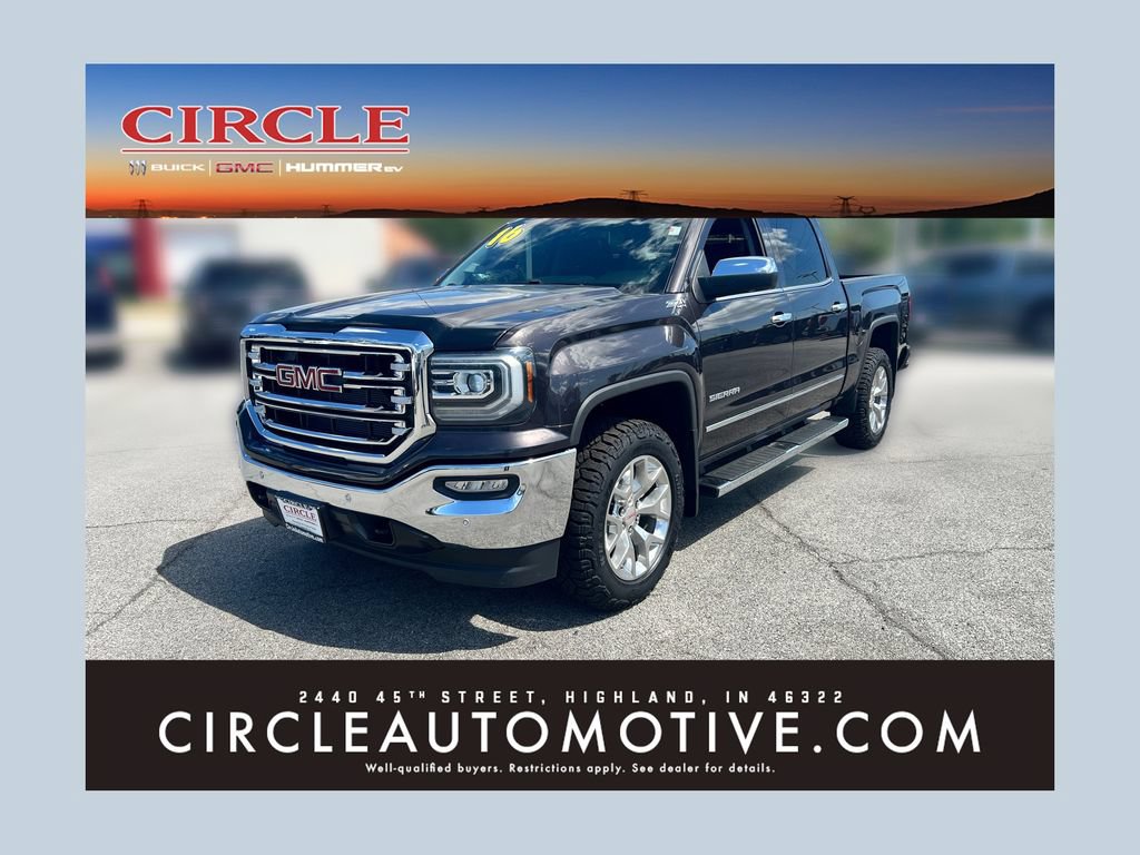 Used 2016 GMC Sierra 1500 SLT w/ SLT Premium Package