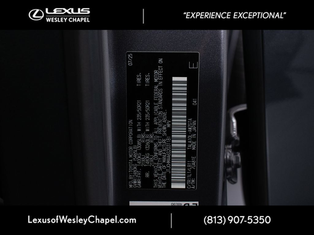 Used 2025 Lexus RX 350 Premium Plus w/ Accessory Package (Z1) FWD image 25