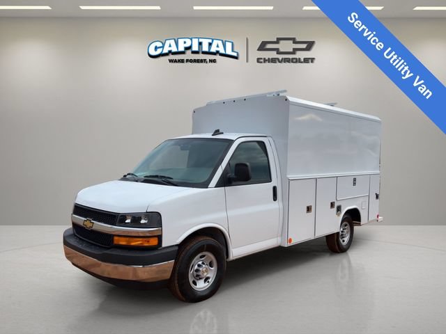New 2025 Chevrolet Express 3500 w/ Power Convenience Package RWD image 1