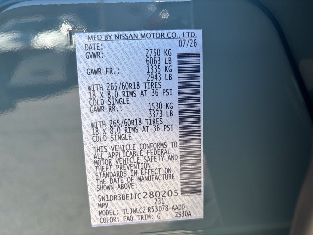 New 2026 Nissan Pathfinder Rock Creek AWD/4WD image 11