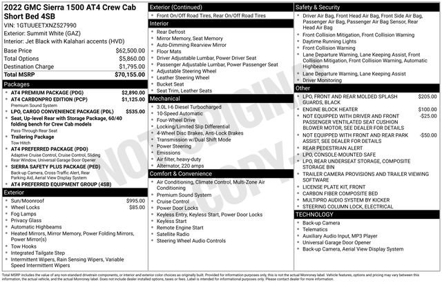 Used 2022 GMC Sierra 1500 AT4 w/ AT4 Premium Package image 7