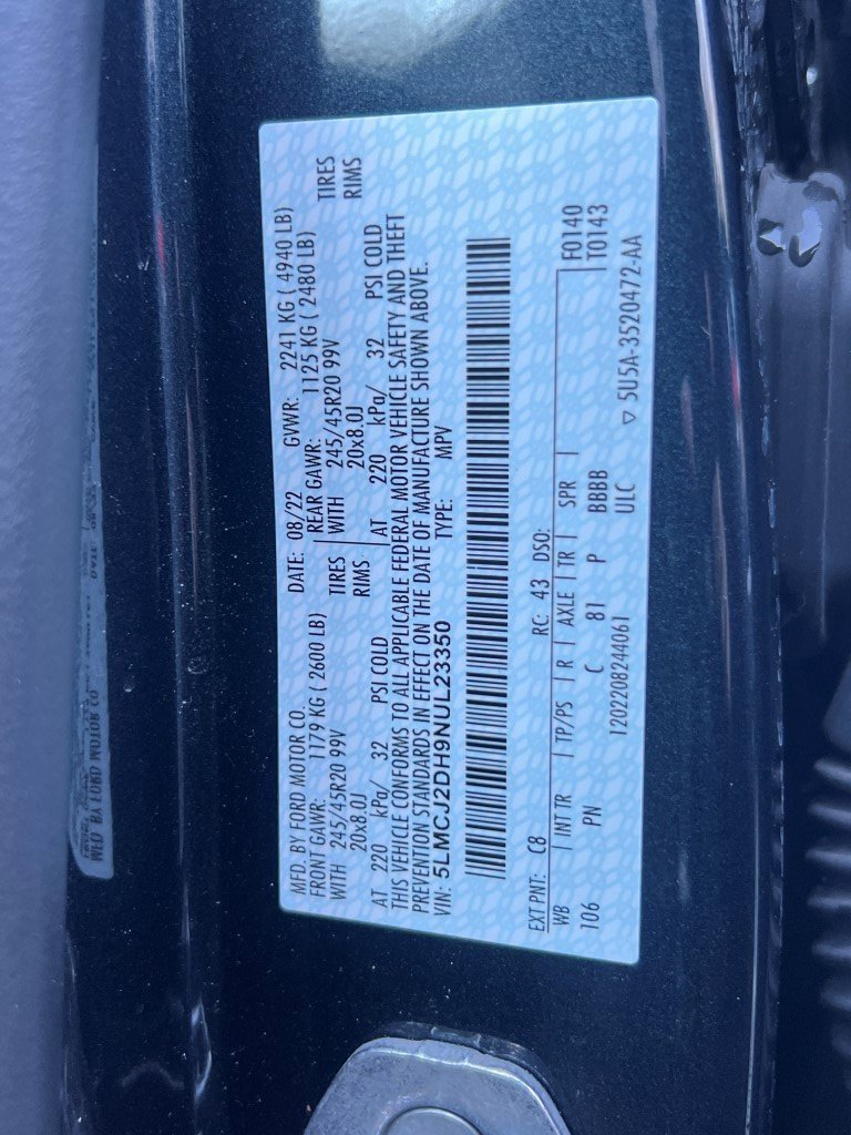 Used 2022 Lincoln Corsair Reserve w/ Sport Package image 26