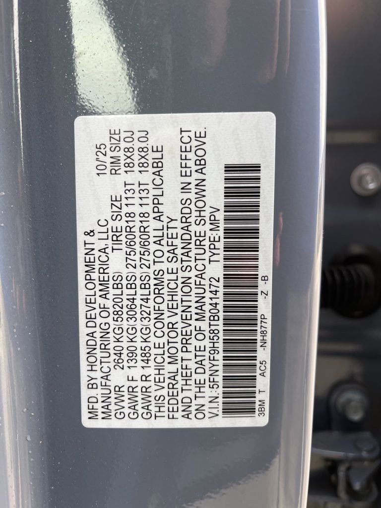 Certified 2026 Honda Passport TrailSport image 10