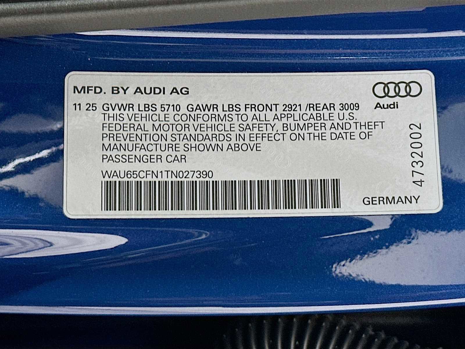 New 2026 Audi A6 Prestige image 30