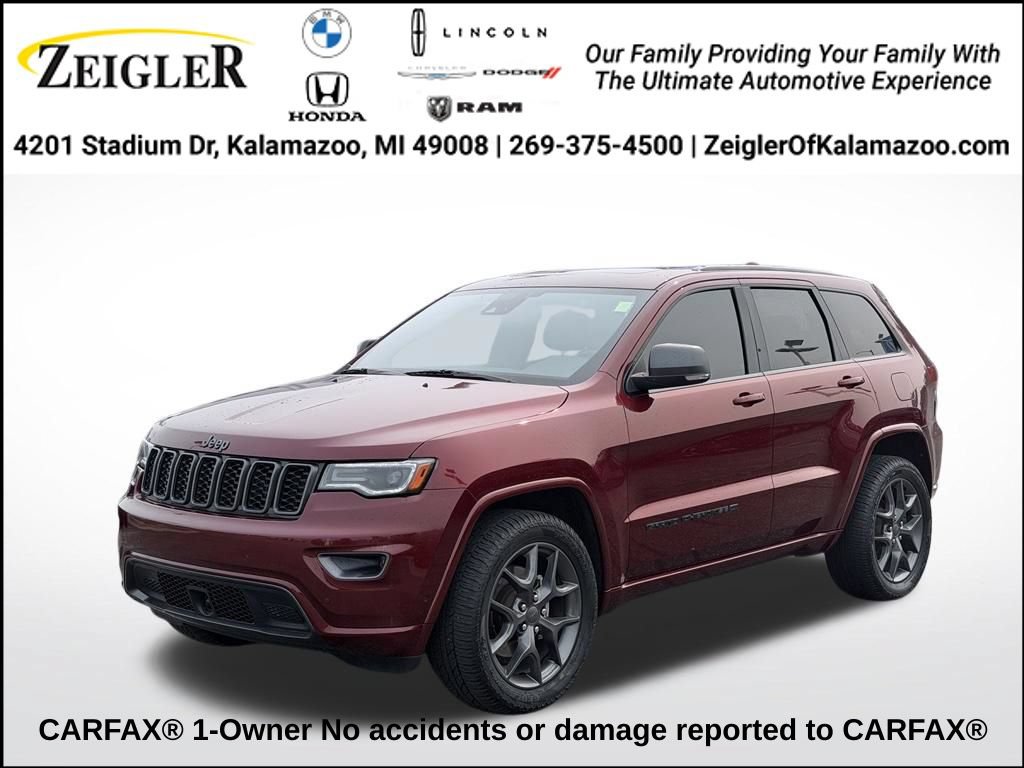 Used 2021 Jeep Grand Cherokee Limited w/ Quick Order Package 28K 80th