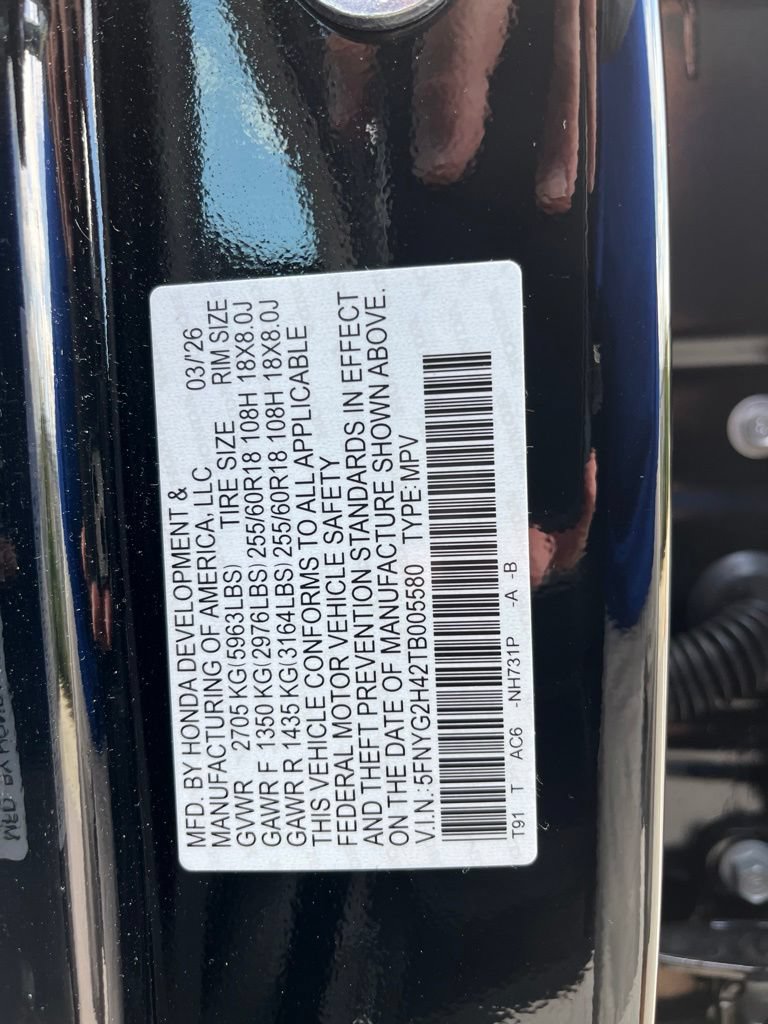 Certified 2026 Honda Pilot EX-L image 9