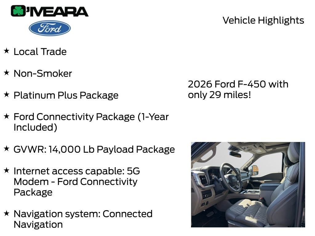 Used 2026 Ford F450 Platinum AWD/4WD image 7