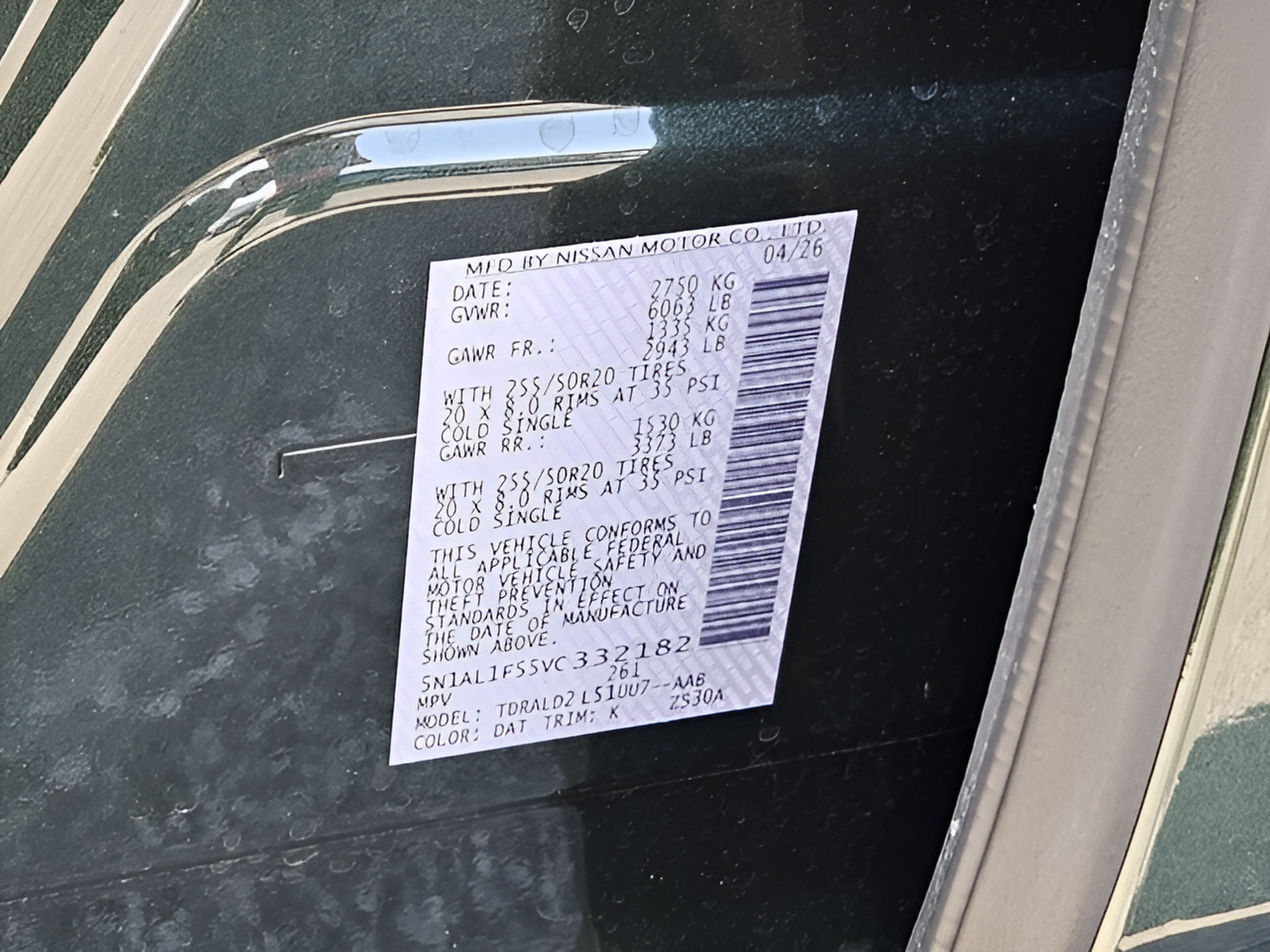 Certified 2027 INFINITI QX60 Luxe w/ Cargo Package FWD image 30