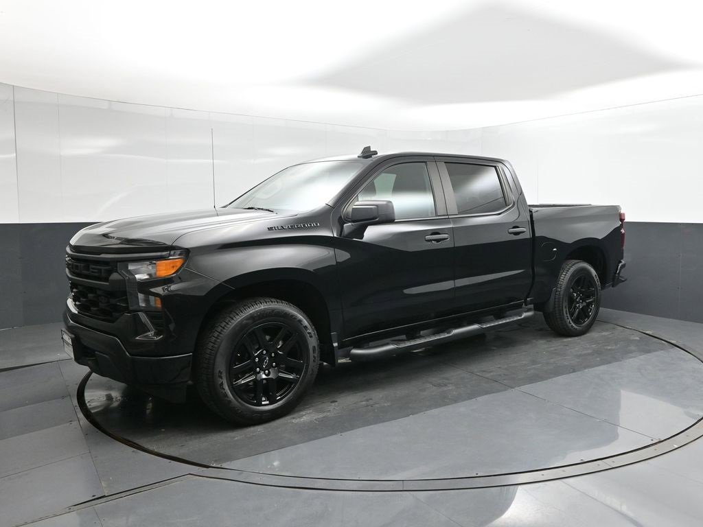 Used 2024 Chevrolet Silverado 1500 Custom w/ Turbomax Blackout Package