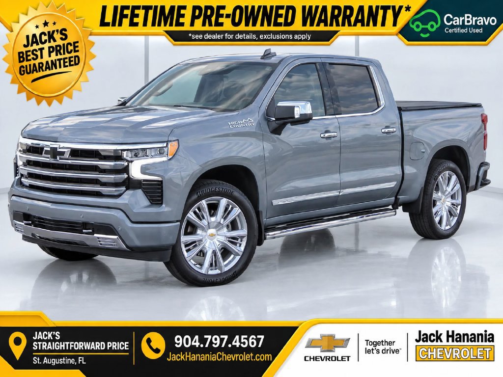 Certified 2025 Chevrolet Silverado 1500 High Country AWD/4WD image 3