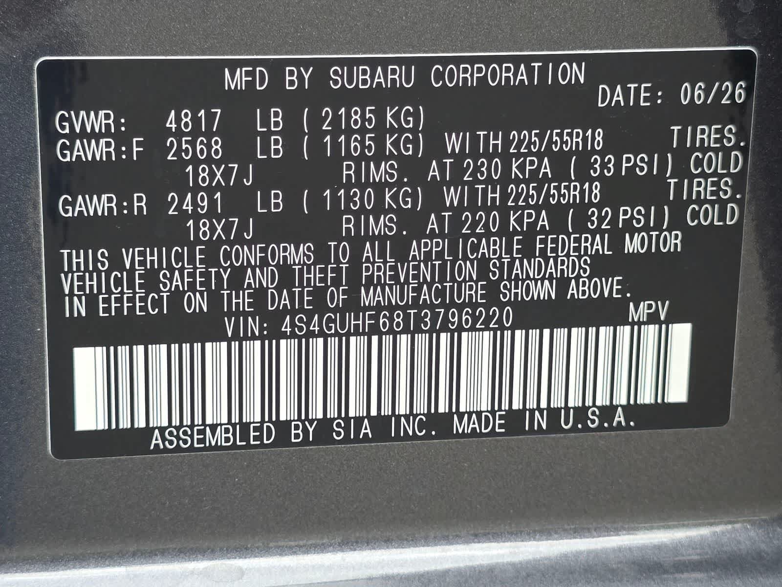 New 2026 Subaru Crosstrek 2.5i Sport AWD/4WD image 30