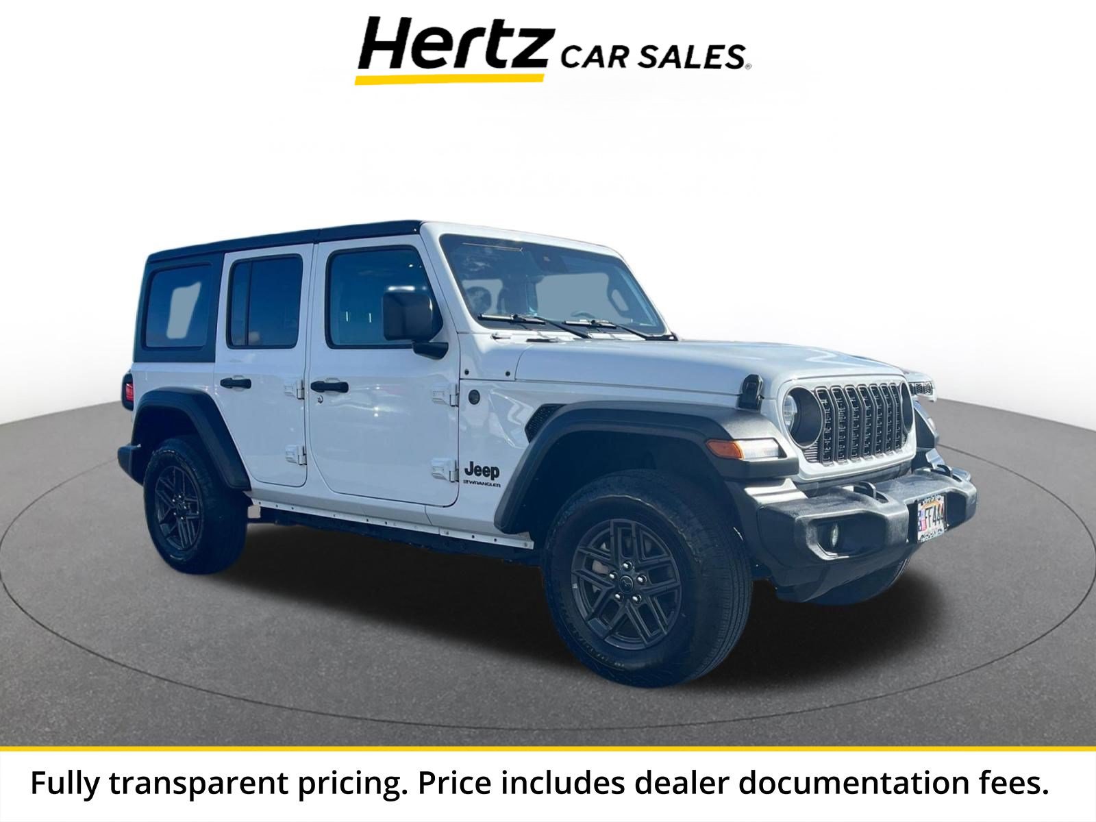 Used 2025 Jeep Wrangler Unlimited Sport AWD/4WD image 1