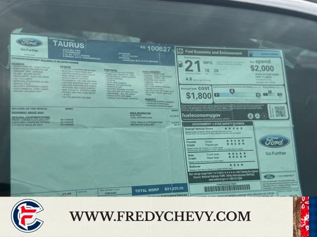 Used 2019 Ford Taurus SEL FWD image 29