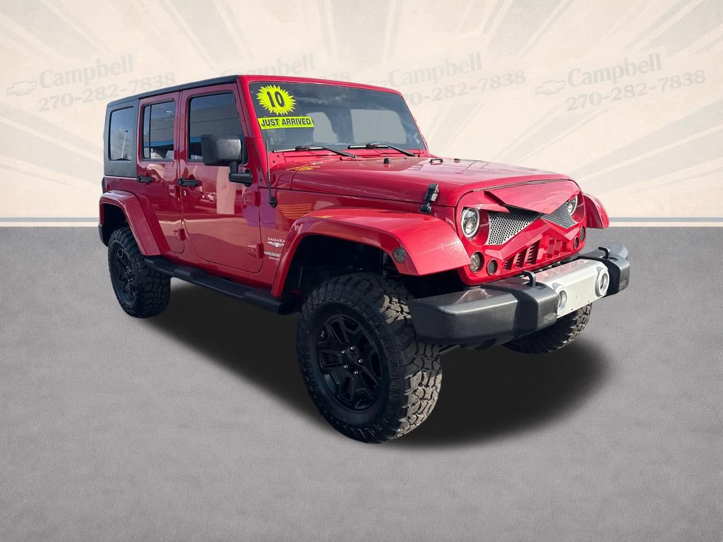 Used 2010 Jeep Wrangler Unlimited Sahara w/ Dual Top Group image 8