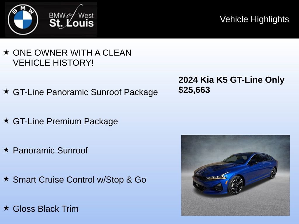 Used 2024 Kia K5 GT-Line image 8