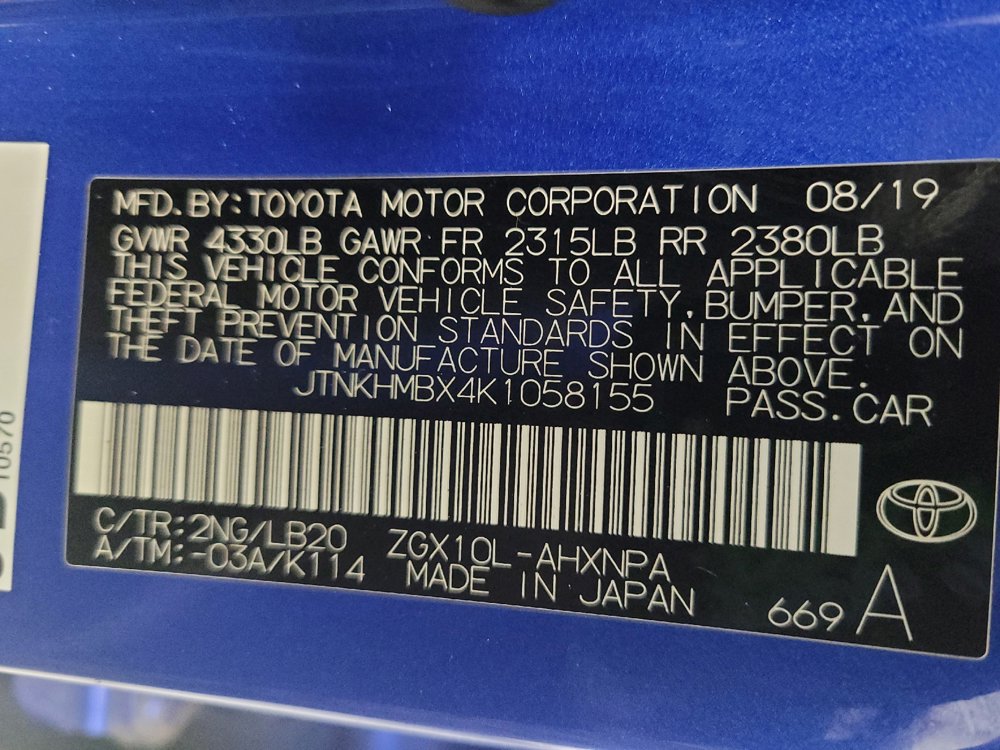Used 2019 Toyota C-HR Limited FWD image 33