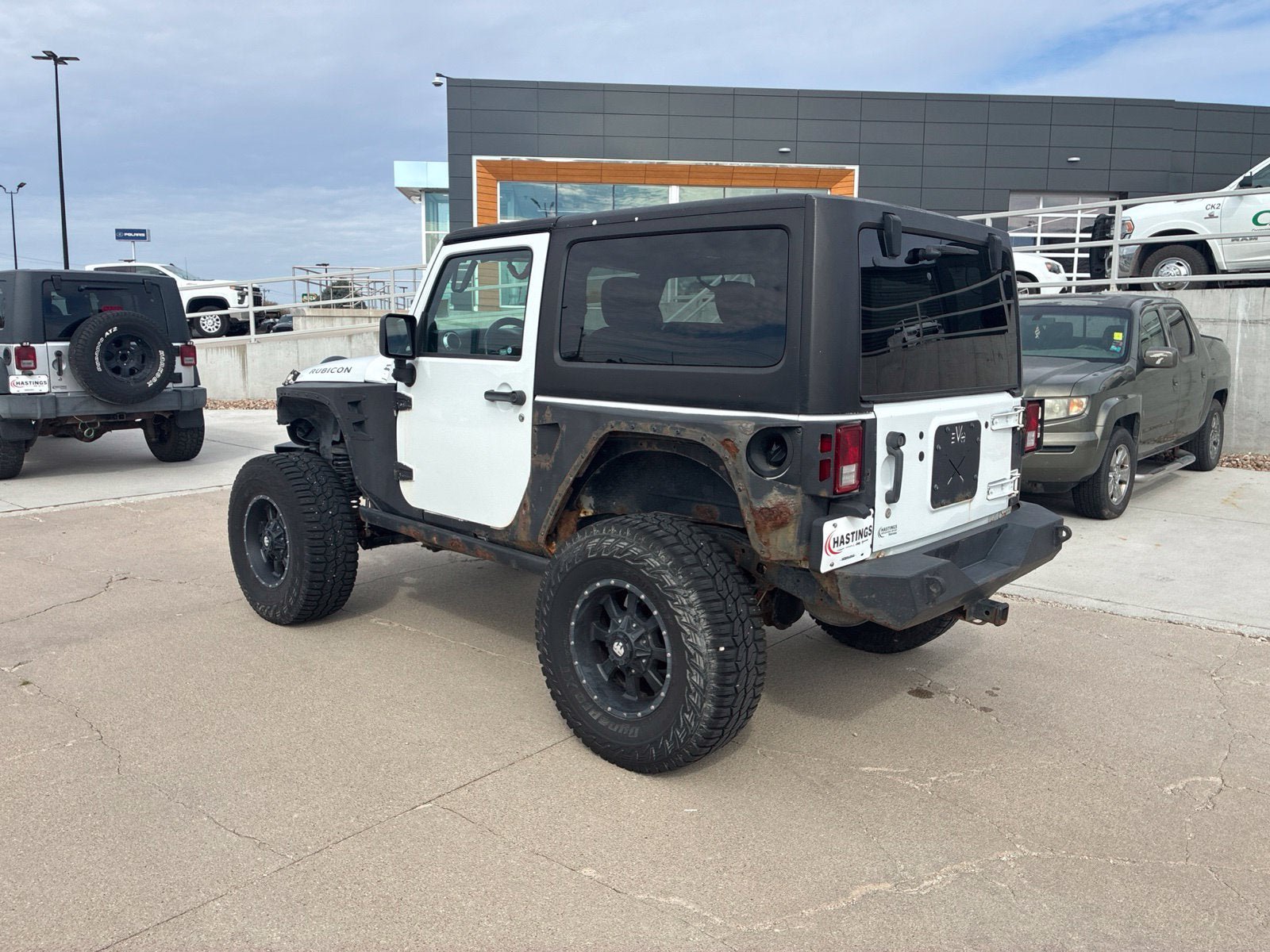 Used 2012 Jeep Wrangler Rubicon w/ Dual Top Group AWD/4WD image 3