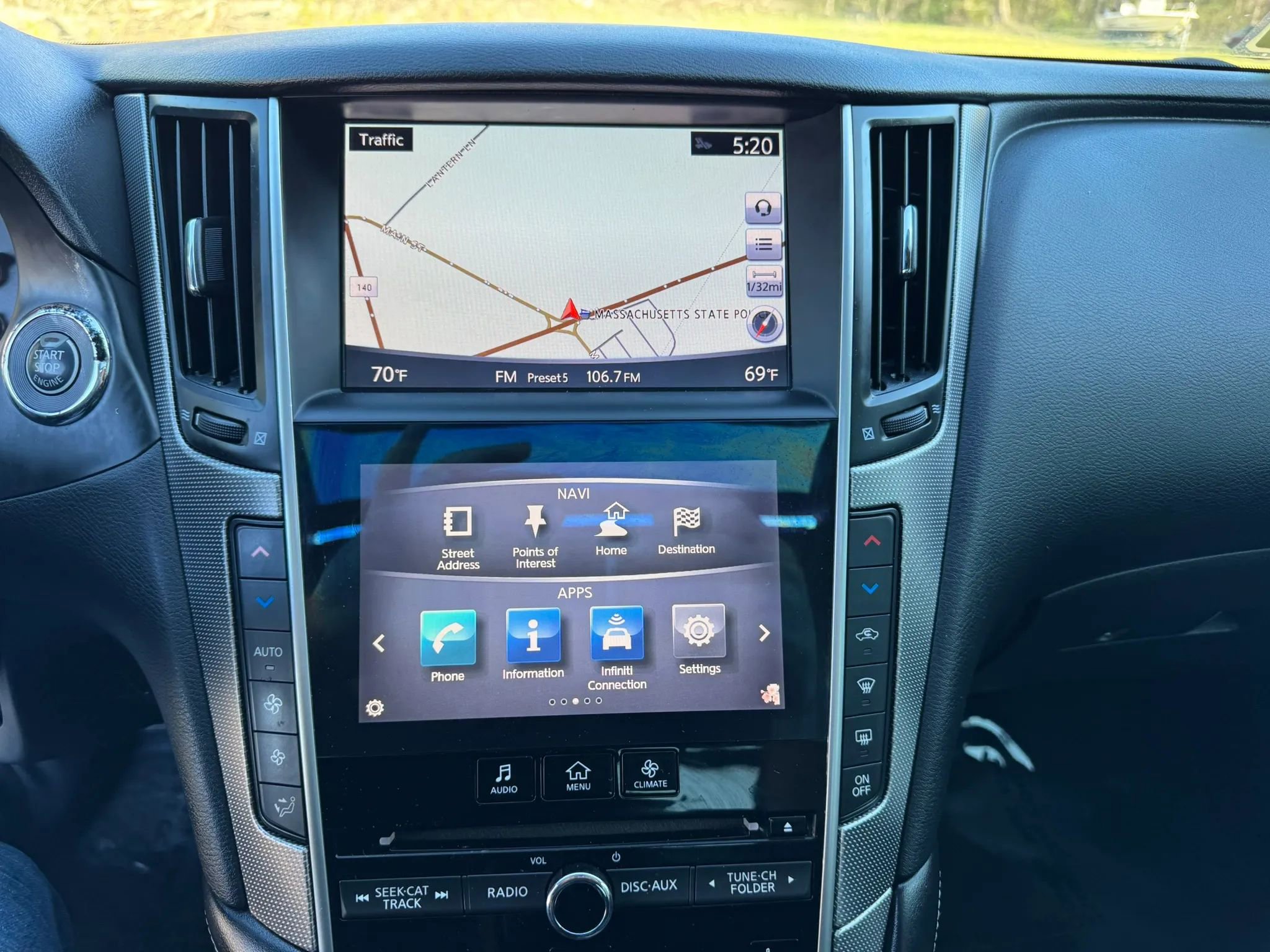 Used 2015 INFINITI Q50 Premium w/ Navigation Package AWD/4WD image 15