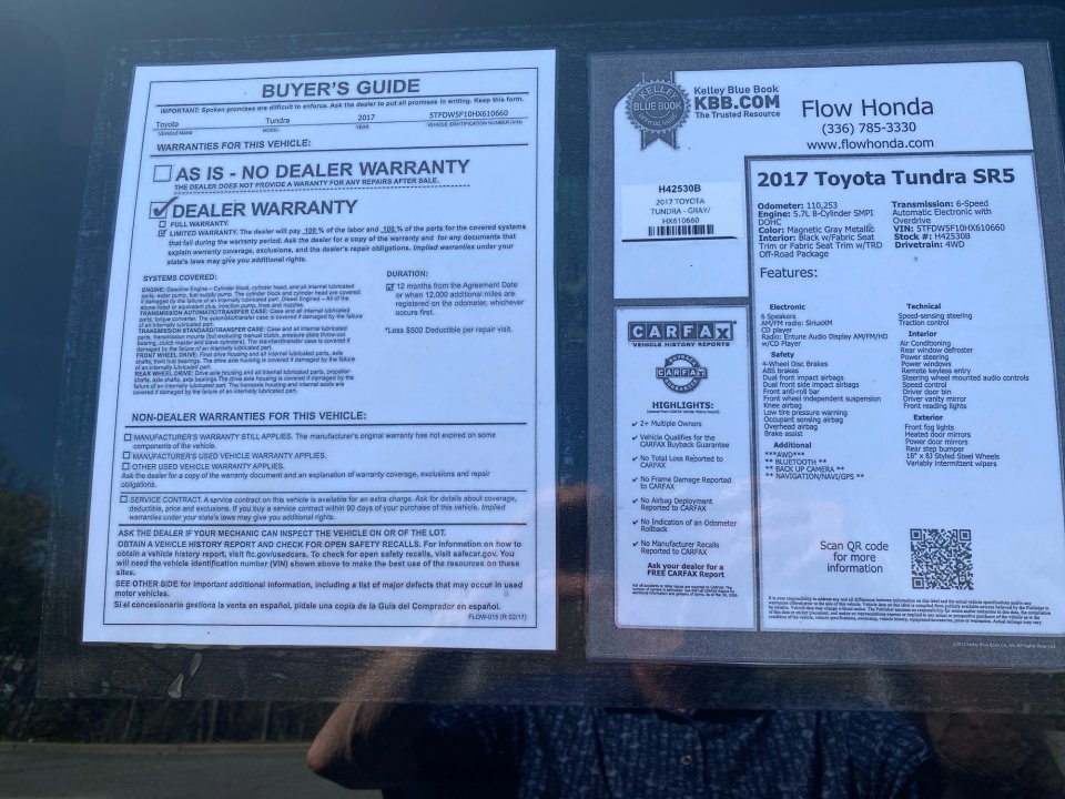 Used 2017 Toyota Tundra SR5 image 37