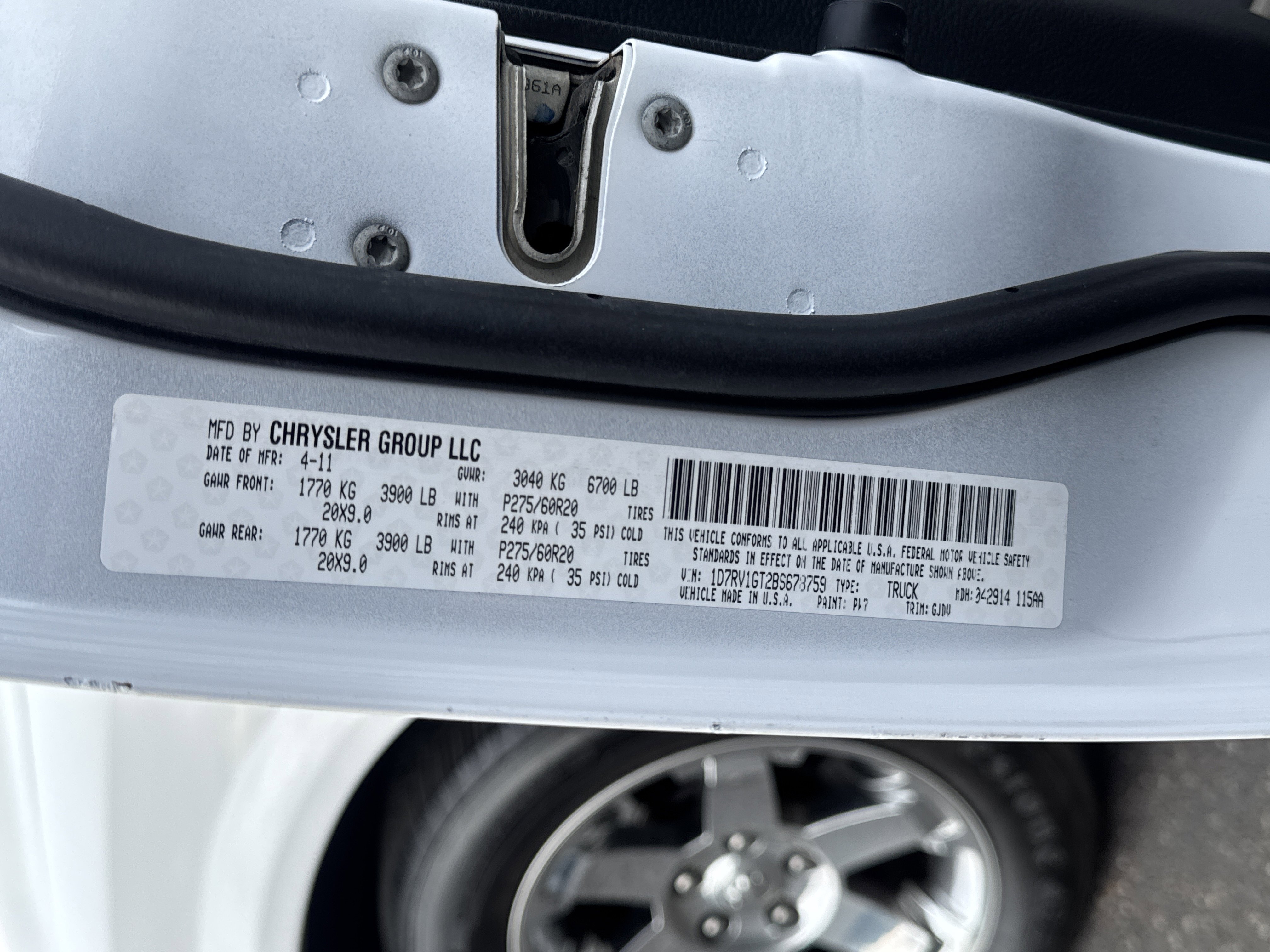 Used 2011 RAM 1500 Laramie w/ Protection Group AWD/4WD image 31