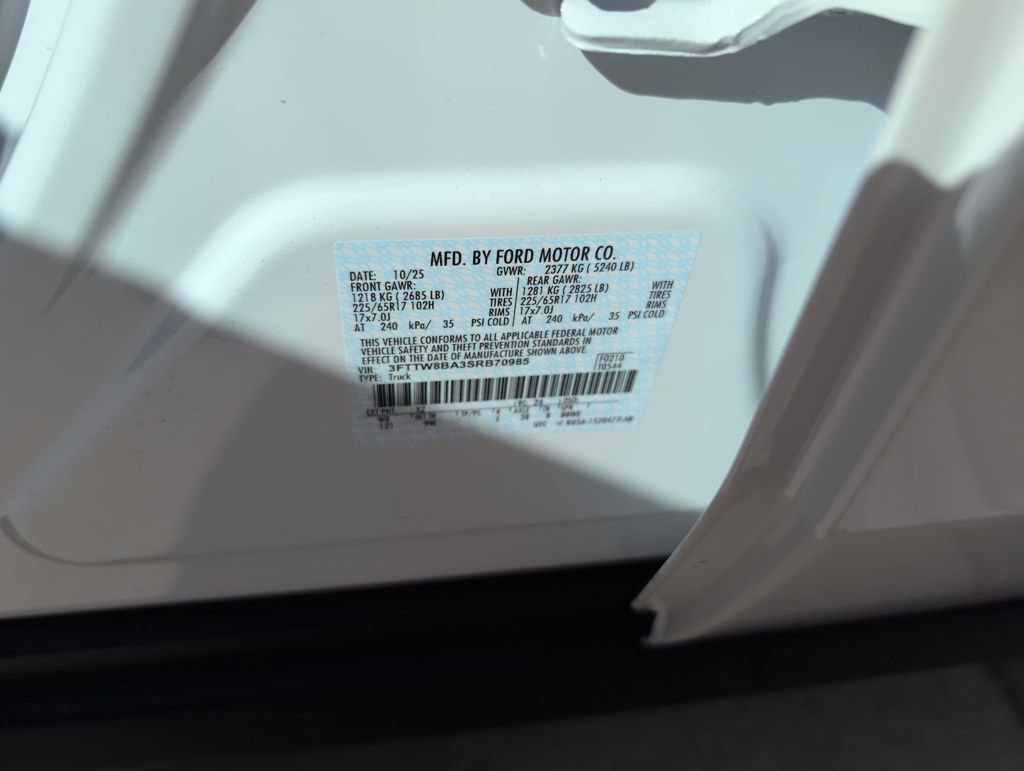 New 2025 Ford Maverick XL w/ Equipment Group 102A image 35