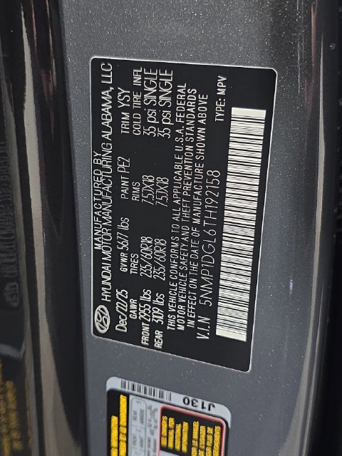 Certified 2026 Hyundai Santa Fe SE AWD/4WD image 37
