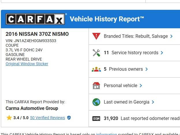 Used 2016 Nissan 370Z NISMO image 23