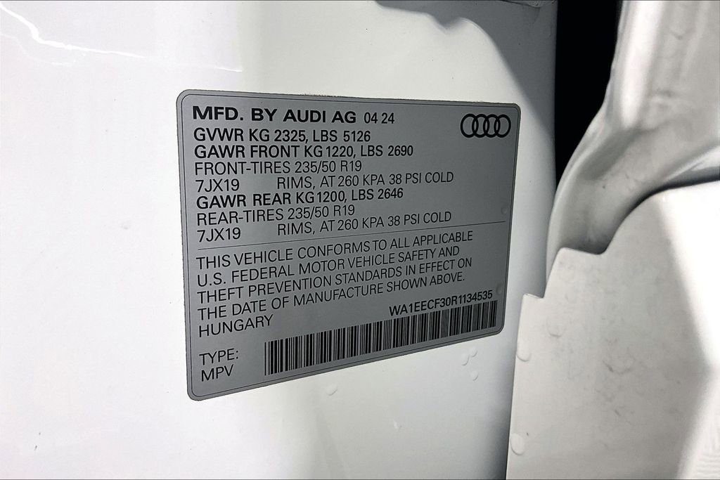 Used 2024 Audi Q3 2.0T Premium Plus w/ Premium Plus Package AWD/4WD image 31