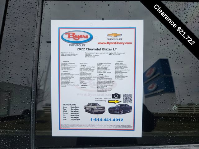 Used 2022 Chevrolet Blazer LT image 11