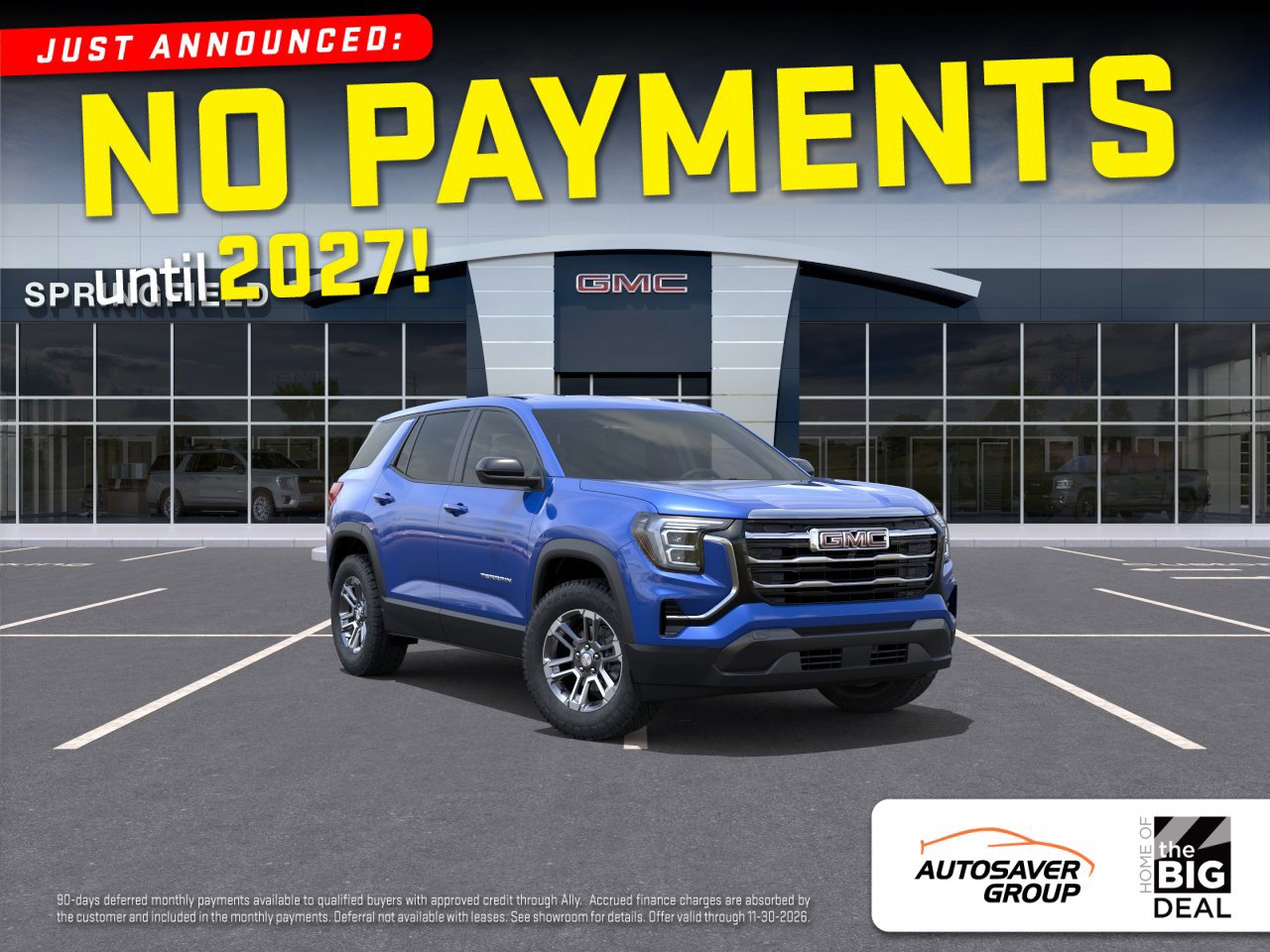 New 2027 GMC Terrain Elevation w/ LPO, Floor Liner Package