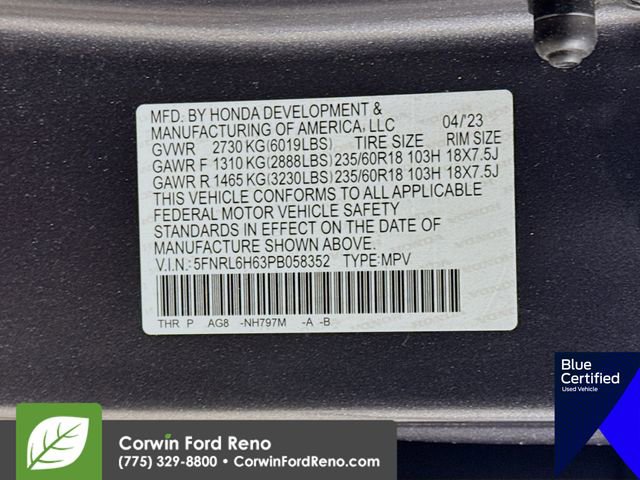 Used 2023 Honda Odyssey EX-L image 35