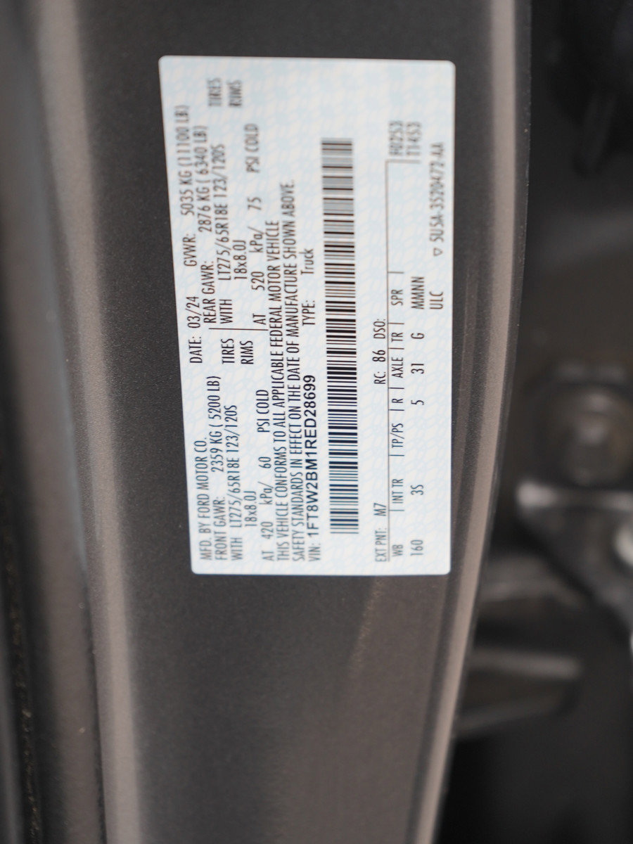 Used 2024 Ford F250 XLT AWD/4WD image 28