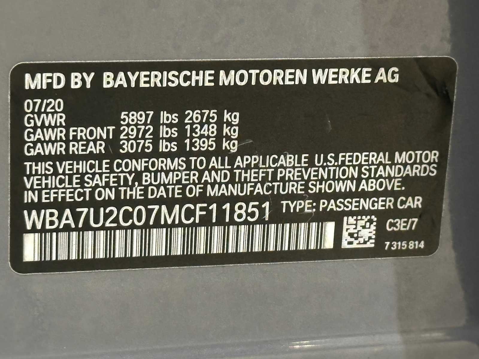 Used 2021 BMW 750i xDrive w/ Executive Package AWD/4WD image 33