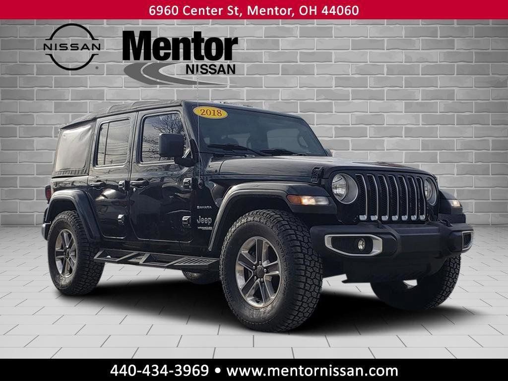 Used 2018 Jeep Wrangler Unlimited Sahara video 1