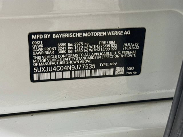 Used 2022 BMW X5 M50i w/ Executive Package AWD/4WD image 34