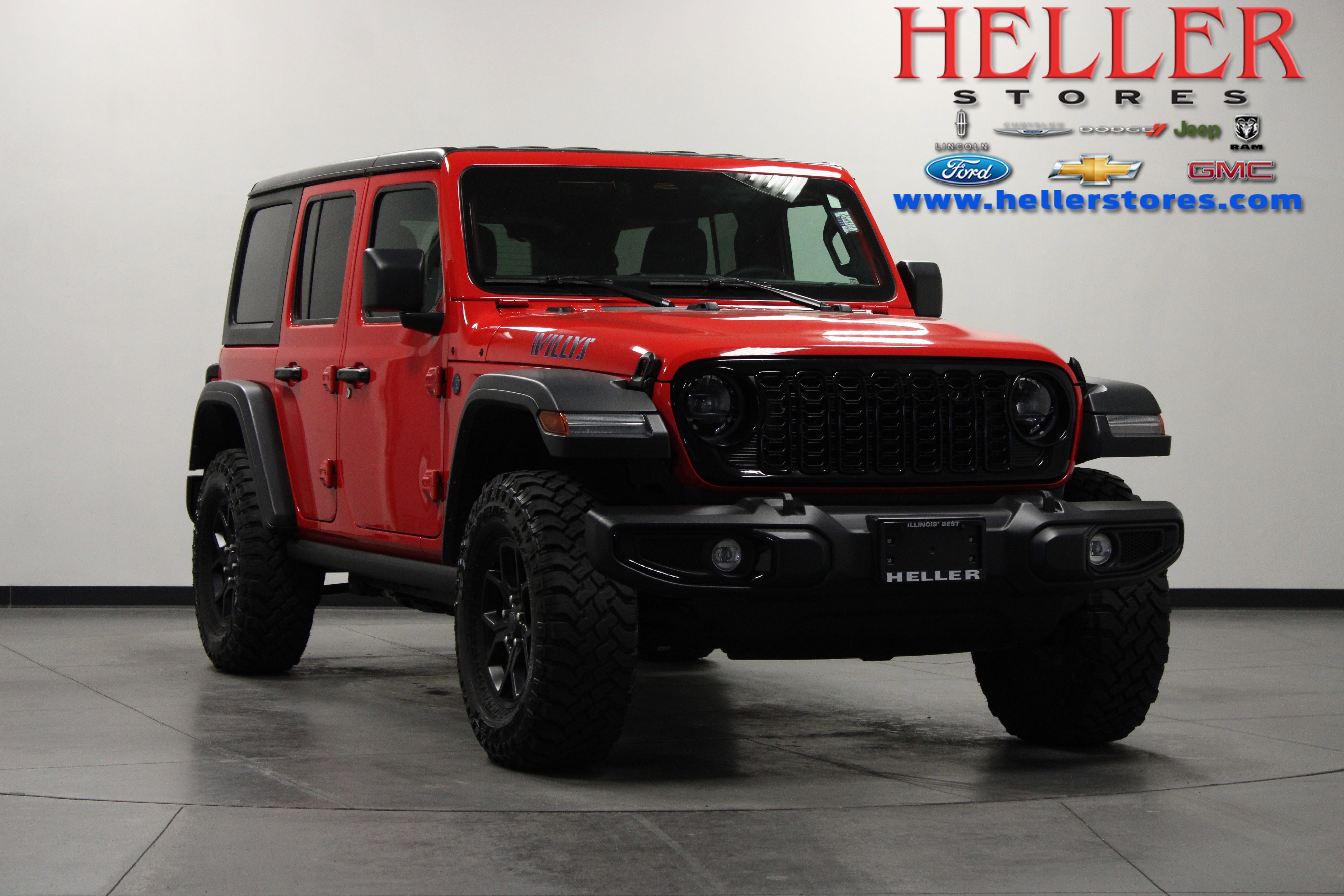 Used 2025 Jeep Wrangler Willys AWD/4WD image 1