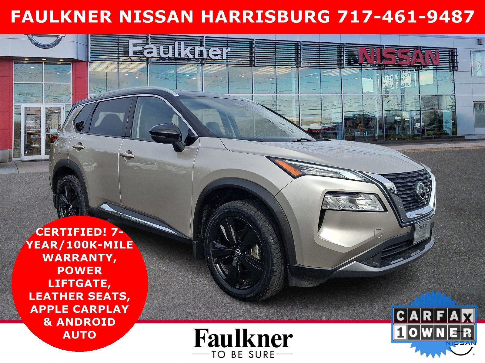 Certified 2023 Nissan Rogue SL