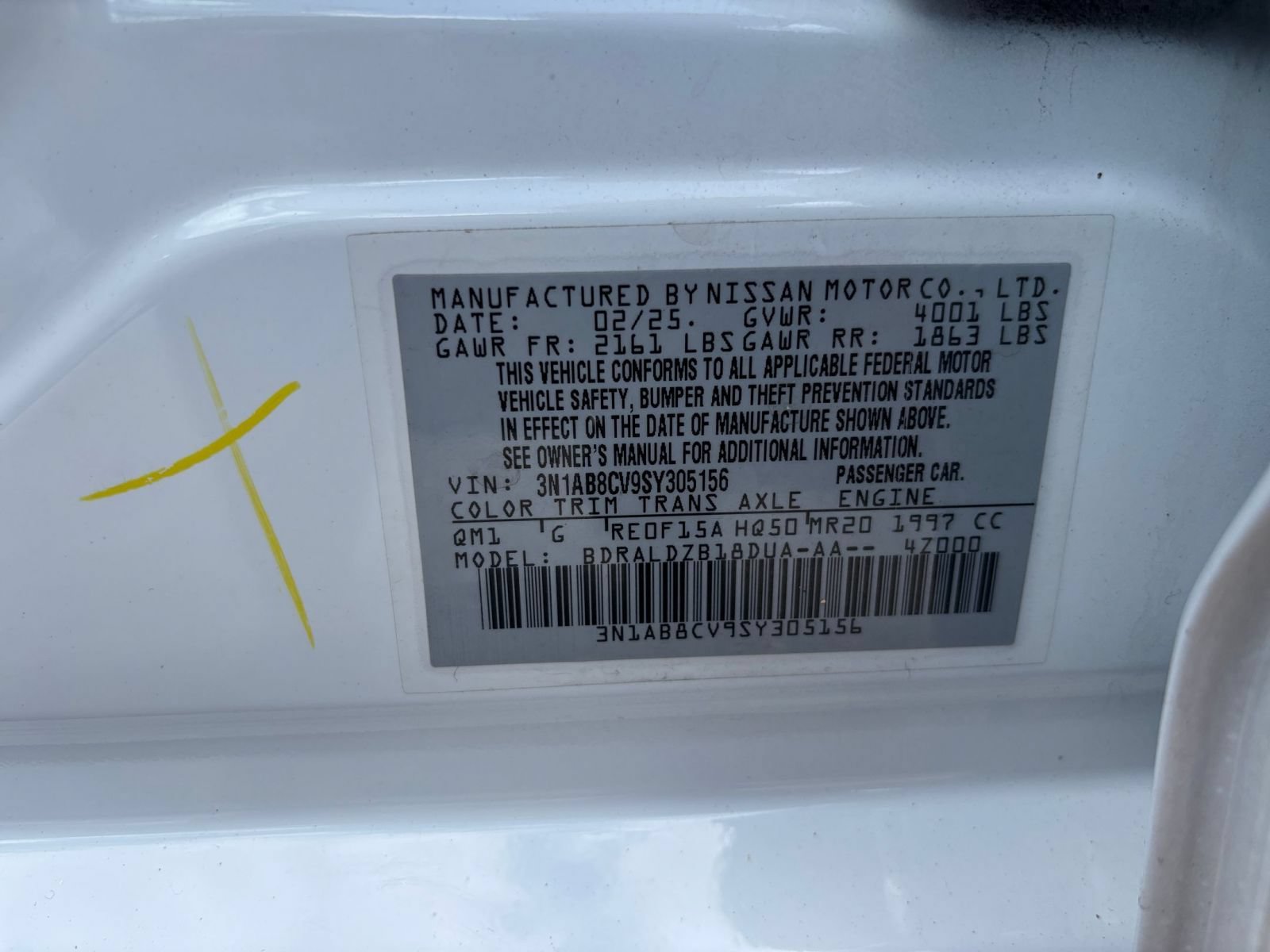 Used 2025 Nissan Sentra SV FWD image 26