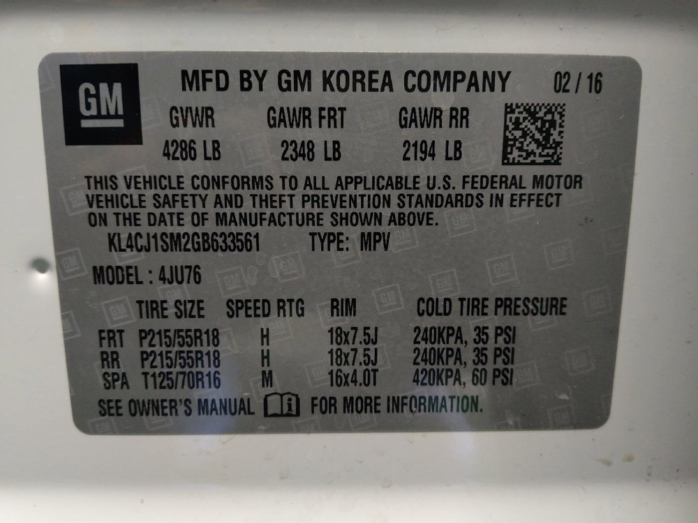 Used 2016 Buick Encore Sport Touring image 33